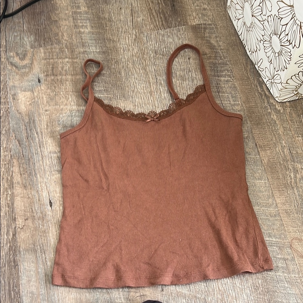 Brown Women's Top